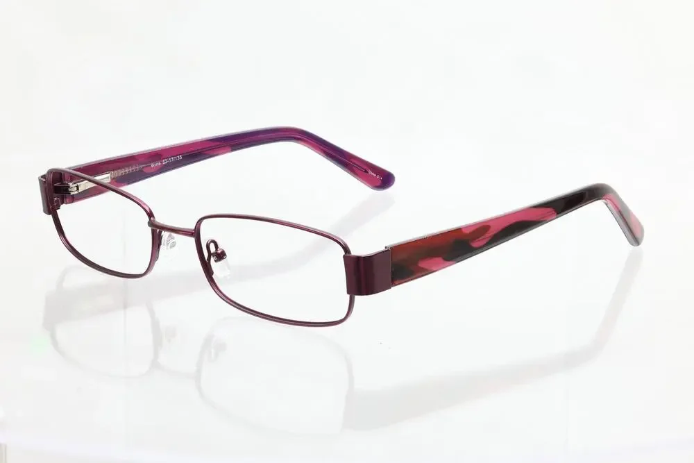 Fregossi 608 52-17-135mm WINE Eyeglass FRAMES ONLY - GOOD CONDITION - READ